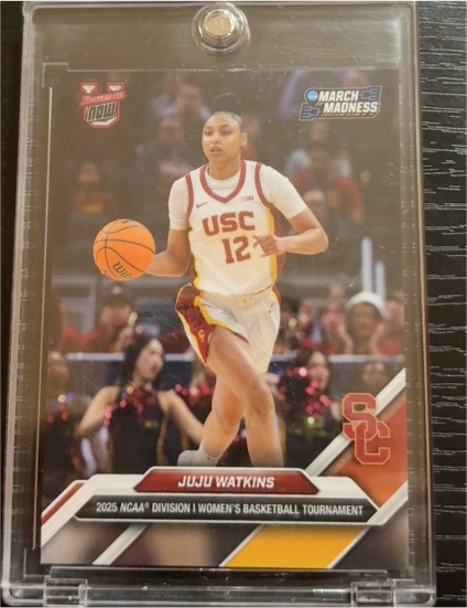 2025 Bowman U Now March Madness #1 Juju Watkins — front