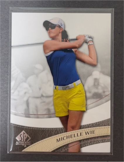 2013 SP Authentic Golf #R25 Michelle Wie — front