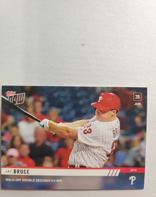 2019 Topps Now #436 Jay Bruce — front