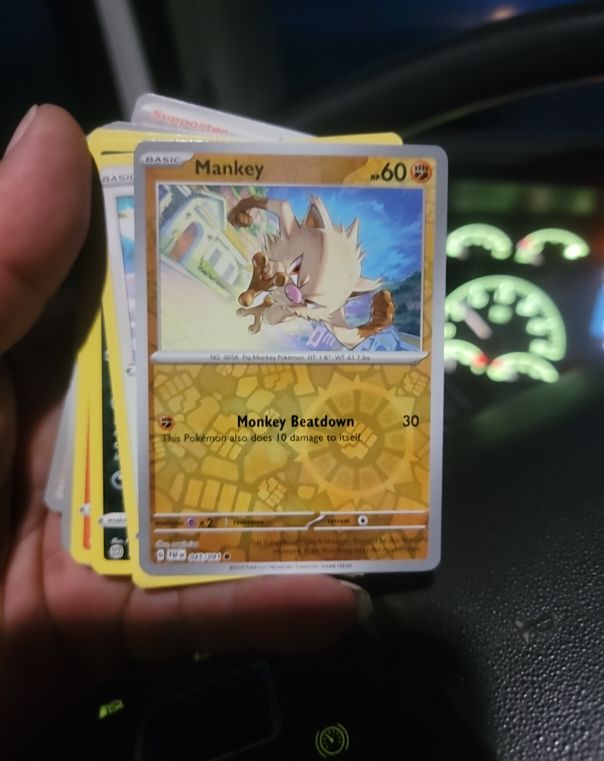 2023 Pokémon Scarlet & Violet Base Set #107 Mankey — front