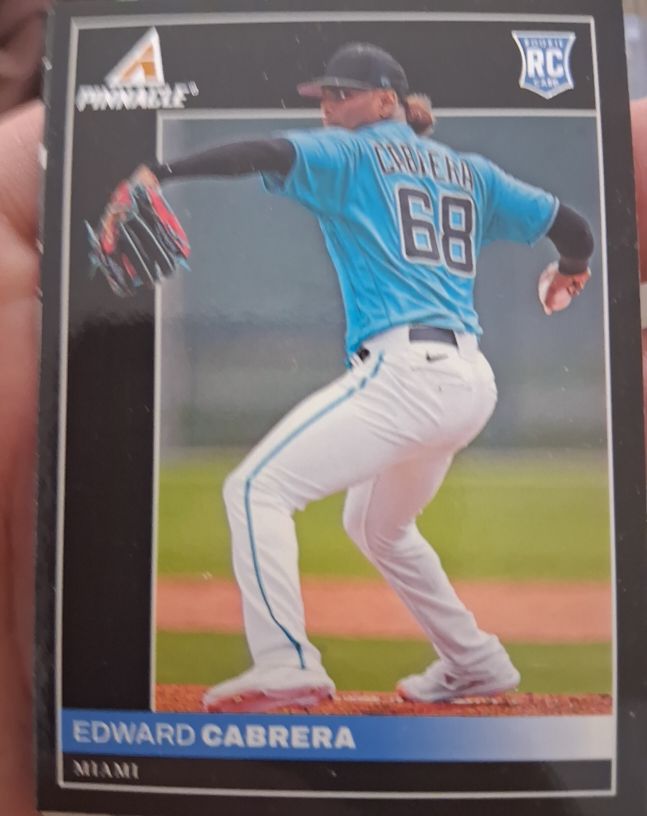 2022 Panini Chronicles Pinnacle #6 Edward Cabrera — front