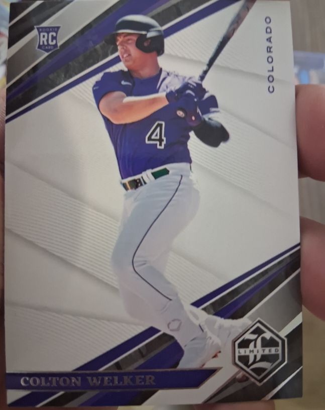 2022 Panini Chronicles Limited #7 Colton Welker — front