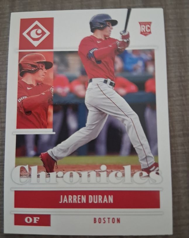 2022 Panini Chronicles #6 Jarren Duran — front