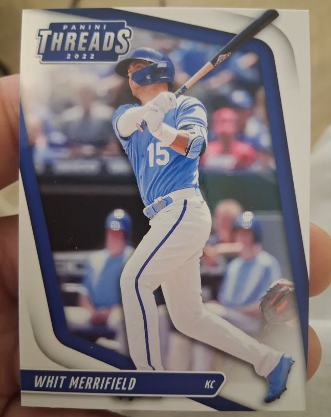 2022 Panini Chronicles Threads #22 Whit Merrifield — front