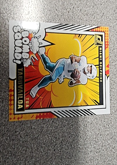 2024 Panini Donruss Bomb Squad #19 Tua Tagovailoa — front