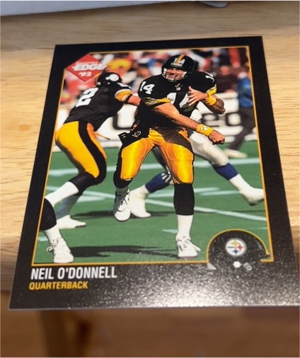 1992 Collector's Edge #145 Neil O'Donnell — front