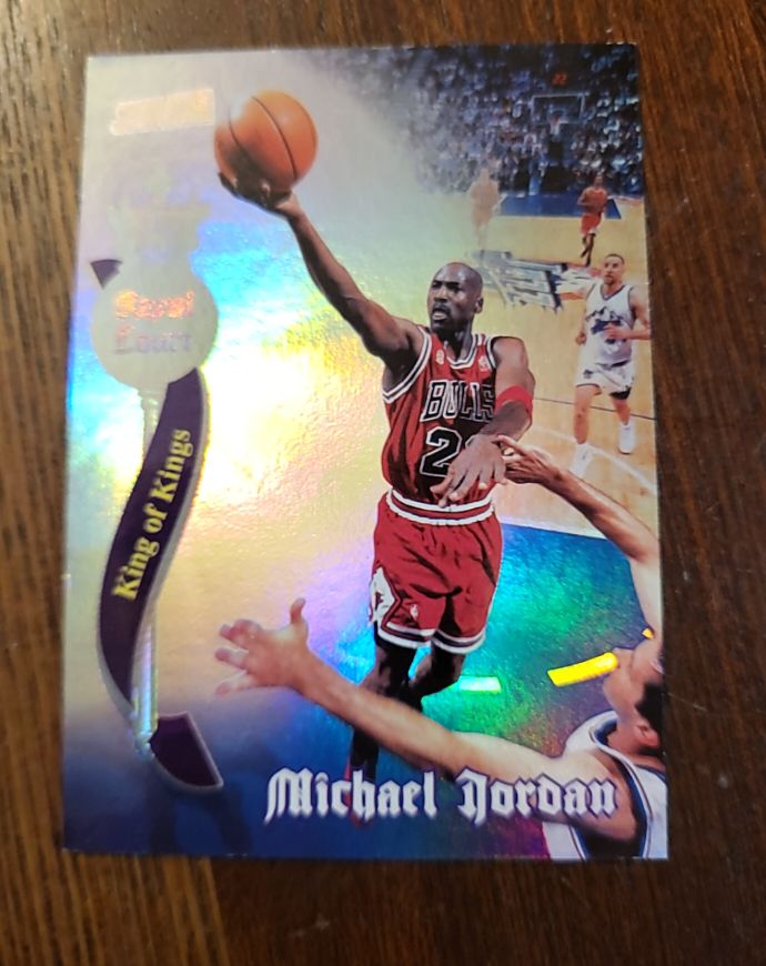 1997-98 Topps Stadium Club Michael Jordan Royal Court King of Kings #RC-6 — front