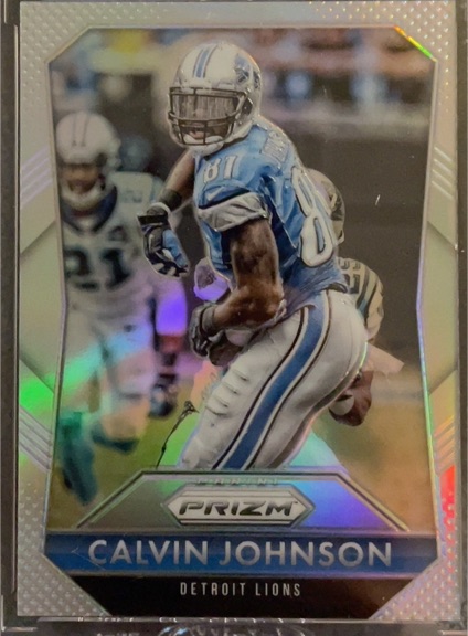 2015 Panini Prizm #81 Calvin Johnson — front