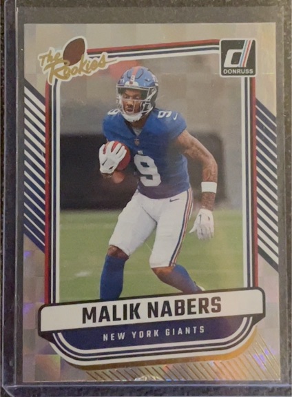 2024 Panini Donruss #TR-34 Malik Nabers — front