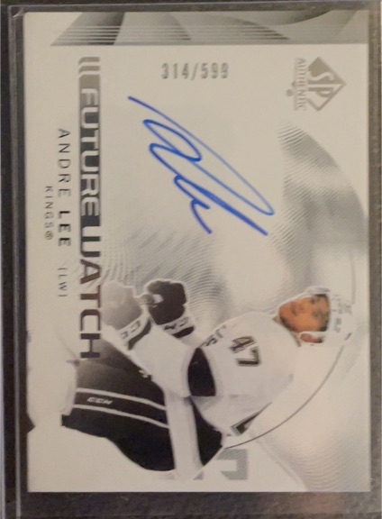 2024-25 Upper Deck SP Authentic Future Watch Horizontal #172 Andre Lee — front