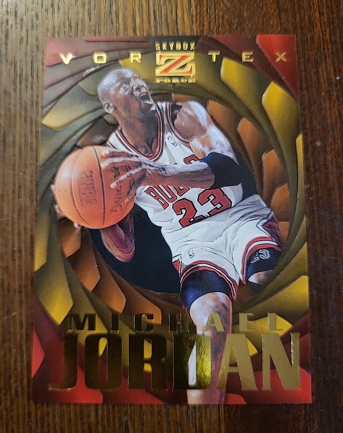 1996-97 Skybox Z-Force Vortex #5 Michael Jordan — front