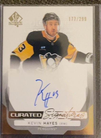 2024-25 SP Authentic #177 Kevin Hayes — front