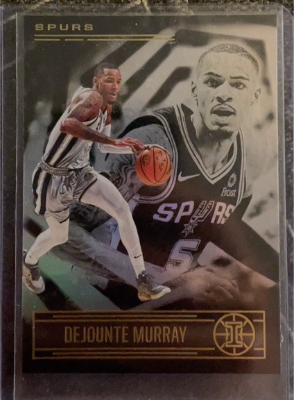 2020-21 Panini Illusions #128 Dejounte Murray — front