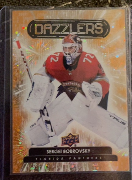 2022-23 Upper Deck Dazzlers #DZ-15 Sergei Bobrovsky — front