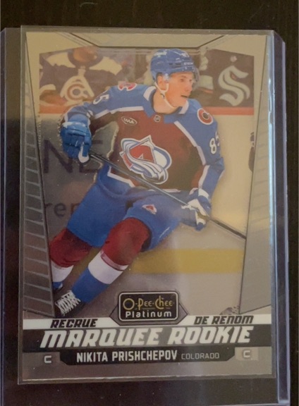 2024-25 O-Pee-Chee Platinum #296 Nikita Prishchepov — front