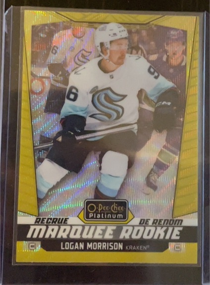 2024-25 O-Pee-Chee Platinum #251 Logan Morrison Marquee Rookie — front