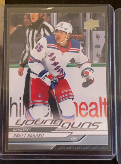 2024-25 Upper Deck Extended Series Young Guns #705 Brett Berard — front