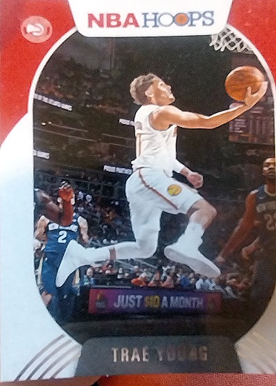 2020-21 Panini NBA Hoops #46 Trae Young — front