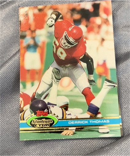 1991 Topps Stadium Club #355 Derrick Thomas — front