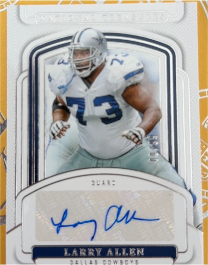 2024 Panini National Treasures #73 Larry Allen — front