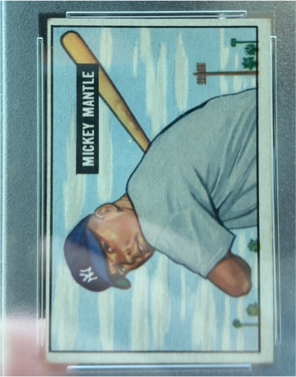 1989 Bowman #NNO Mickey Mantle — front