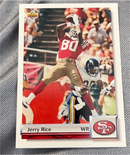 1992 Upper Deck #G46 Jerry Rice — front