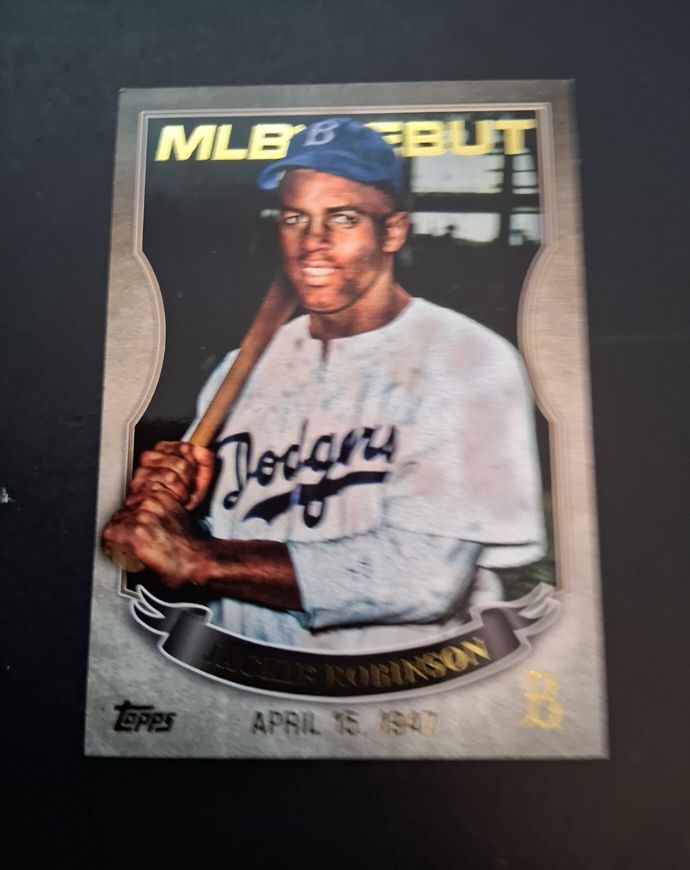2016 Topps MLB Debut #MLBD-30 Jackie Robinson — front