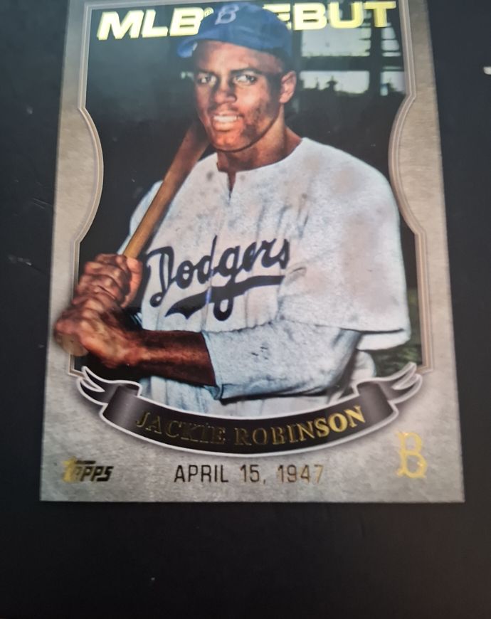 2016 Topps MLB Debut #MLBD-30 Jackie Robinson — front