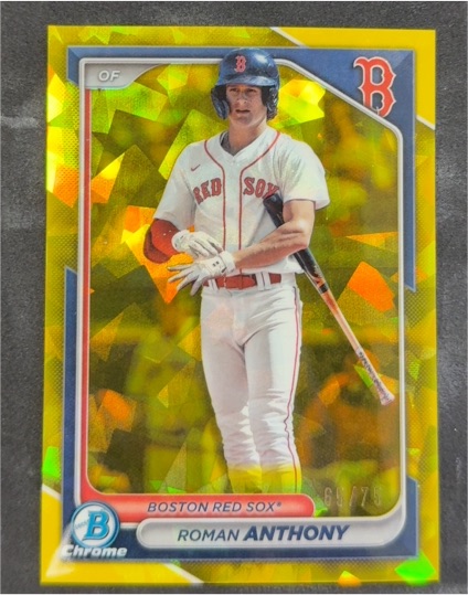 2024 Bowman Chrome Prospects #BCP-22 Roman Anthony — front