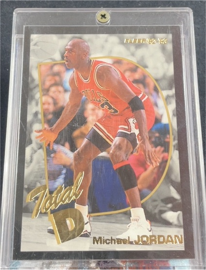 1992-93 Fleer Total D #5 Michael Jordan — front
