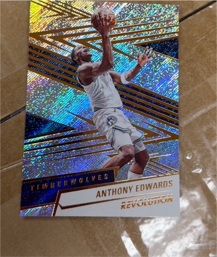 2024-25 Panini Revolution #40 Anthony Edwards — front