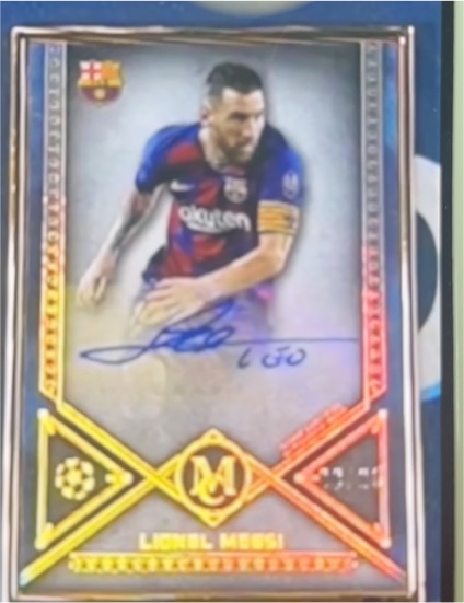 2023 Topps Museum Collection Lionel Messi FC Barcelona — front