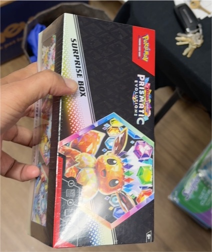 2023 Pokémon TCG Prismatic Evolutions Surprise Box Eevee Promo — front