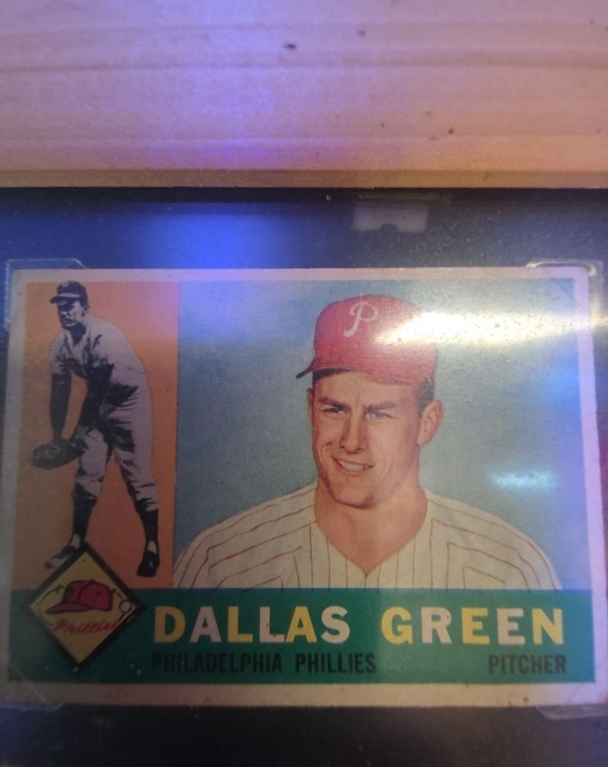 1960 Topps #366 Dallas Green — front