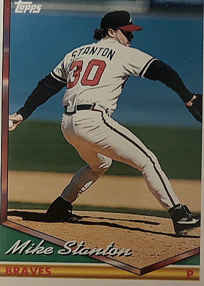1994 Topps #107 Mike Stanton — front