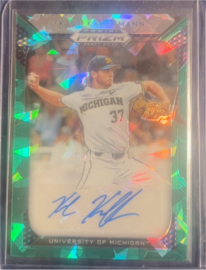 2019 Panini Prizm Draft Picks #92 Karl Kauffmann — front