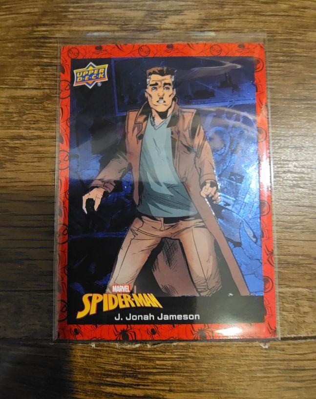 2024 Upper Deck Marvel Spider-Man #6 J. Jonah Jameson — front