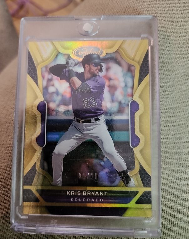 2022 Panini Chronicles Certified #47 Kris Bryant — front