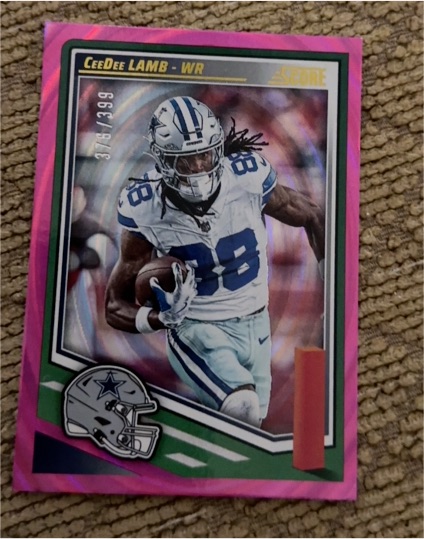 2025 Panini Score #137 CeeDee Lamb — front