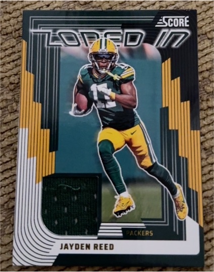 2025 Panini Score Zoned In #ZON-JRD Jayden Reed — front