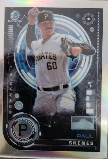 2024 Bowman #BAI-15 Paul Skenes — front