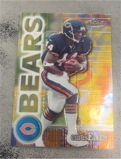 2000 Topps Finest #29 Curtis Enis — front