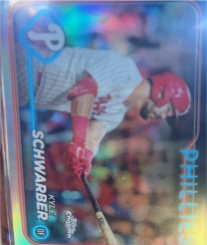 2024 Topps Chrome #71 Kyle Schwarber — front