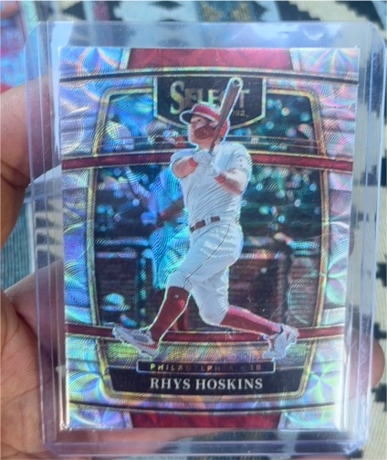 2022 Panini Select #42 Rhys Hoskins — front