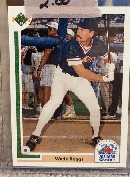 1991 Upper Deck Final Edition #84F Wade Boggs — front