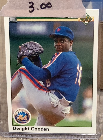 1990 Upper Deck #114 Dwight Gooden — front