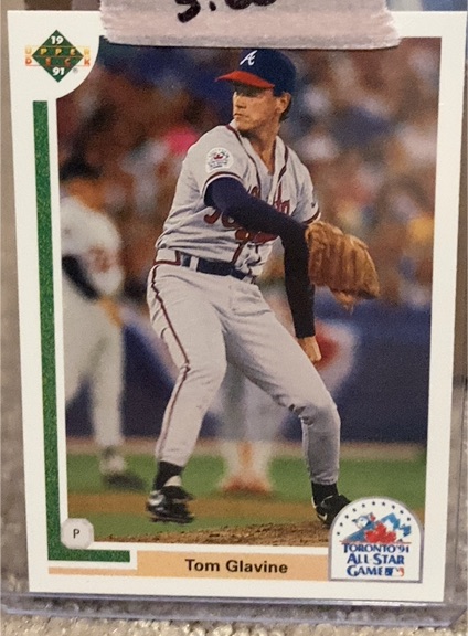 1991 Upper Deck Final Edition #90F Tom Glavine — front