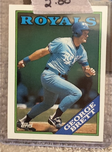 1988 Topps #700 George Brett — front