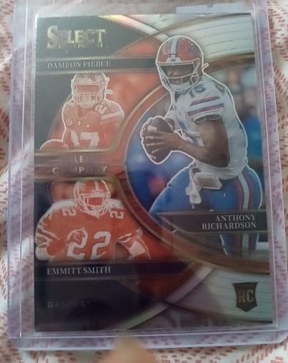 2023 Panini Select Draft Picks #SC-FG Anthony Richardson / Dameon Pierce / Emmitt Smith Select Company — front