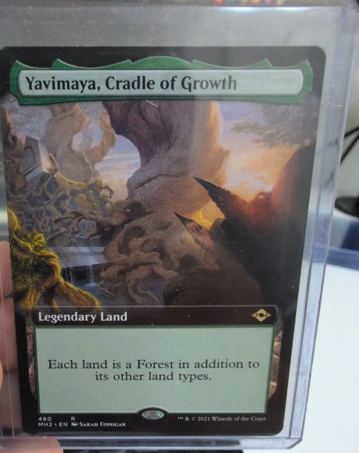 2021 Magic: The Gathering MH2 #480 Yavimaya, Cradle of Growth — front